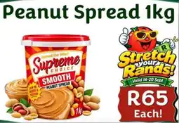 Foodeez Supreme Choice Smooth Peanut Spread offer