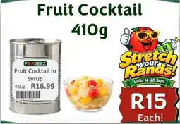 Foodeez FOODEEZ Fruit Cocktail in Syrup offer