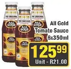 J&E Cash and Carry All Gold Tomato Sauce offer