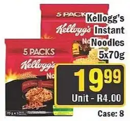 J&E Cash and Carry Kellogg's Instant Noodles offer