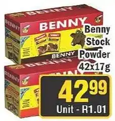J&E Cash and Carry Benny Powder offer