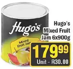 J&E Cash and Carry Hugo's Mixed Fruit Jam offer