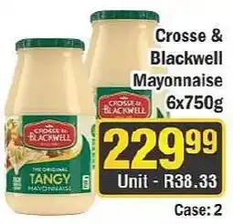 J&E Cash and Carry Crosse & Blackwell Mayonnaise offer
