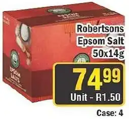 J&E Cash and Carry Robertsons Epsom Salt offer