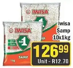 J&E Cash and Carry Iwisa Samp offer