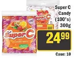 J&E Cash and Carry Super C Candy offer