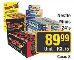 J&E Cash and Carry Nestle Minis offer