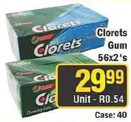 J&E Cash and Carry Clorets Gum offer