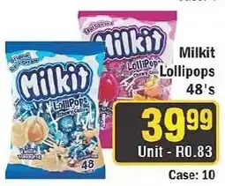 J&E Cash and Carry Milkit Lollipops offer