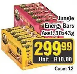 J&E Cash and Carry Jungle Energy Bars offer
