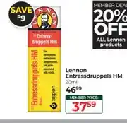 Dis-Chem Lennon Entressdruppels HM 20ml offer
