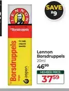 Dis-Chem Lennon Borsdruppels 20ml offer