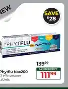 Dis-Chem Phytflu Nac200 12 effervescent tablets offer