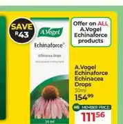 Dis-Chem A.Vogel Echinaforce Echinacea Drops 30ml offer