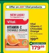 Dis-Chem Vital Vitamin C Chewable Orange 90 chewable tablets offer