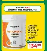Dis-Chem Lifestyle Health Vitamin C 1000mg 100 tablets offer