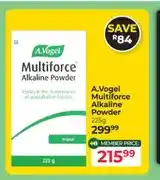 Dis-Chem A.Vogel Multiforce Alkaline Powder 225g offer