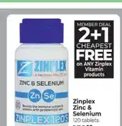 Dis-Chem Zinplex Zinc & Selenium 120 tablets offer