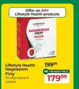 Dis-Chem Lifestyle Health Magnesium Fizzy 30 effervescent tablets offer
