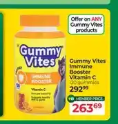 Dis-Chem Gummy Vites Immune Booster Vitamin C 120 gummies offer