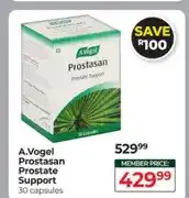 Dis-Chem A.Vogel Prostasan Prostate Support 30 capsules offer