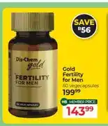 Dis-Chem Dis-Chem Gold Fertility for Men 60 vegecapsules offer