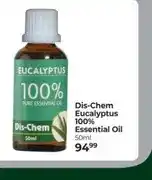 Dis-Chem Dis-Chem Eucalyptus 100% Essential Oil 50ml offer