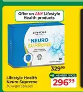 Dis-Chem Lifestyle Health Neuro Supreme 30 vegecapsules offer