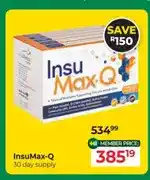 Dis-Chem InsuMax-Q 30 day supply offer