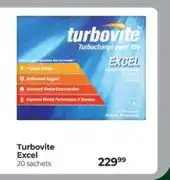 Dis-Chem Turbovite Excel 20 sachets offer