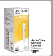 Dis-Chem Accu-Chek Softclix Lancets 25 lancets offer
