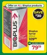 Dis-Chem Bioplus Syrup 200ml offer