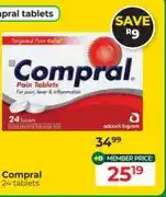 Dis-Chem Compral 24 tablets offer