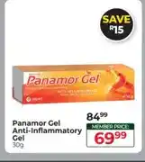 Dis-Chem Panamor Gel Anti-Inflammatory Gel 30g offer