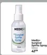 Dis-Chem Medic+ Surgical Spirits Spray 100ml offer