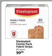 Dis-Chem Elastoplast Family Pack Fabric Strips 80-pack offer