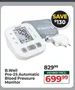 Dis-Chem B.Well Pro-25 Automatic Blood Pressure Monitor offer