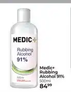Dis-Chem Medic+ Rubbing Alcohol 91% 500ml offer