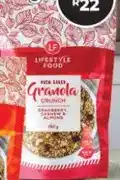 Dis-Chem Lifestyle Food Granola 750g Cranberry, Cashew & Almond offer