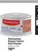 Dis-Chem Elastoplast Elastic Fabric Roll Plaster 2.5cm x 3m offer