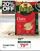 Dis-Chem Jungle Oats 2kg offer