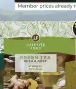 Dis-Chem Lifestyle Food Green Tea with Ginger 40 teabags offer
