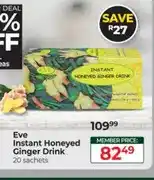 Dis-Chem Eve Instant Honeyed Ginger Drink 20 sachets offer