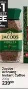 Dis-Chem Jacobs Krönung Instant Coffee 200g offer