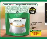 Dis-Chem Lifestyle Food Xylitol 1 kg offer