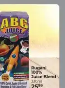 Dis-Chem Rugani 100% Juice Blend 330ml ABC offer
