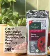 Dis-Chem Health Connection Wholefoods Superfood Mix Berry Beetroot 200g offer