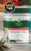 Dis-Chem Lifestyle Food Organic Virgin Coconut Cooking Oil 1 litre offer