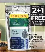 Dis-Chem Health Connection Wholefoods Chia Seeds 400g offer