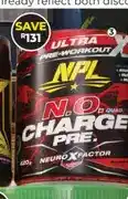 Dis-Chem NPL N.O. Charge Pre-Workout 420g offer